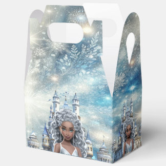 Ice Princess Favor Boxes