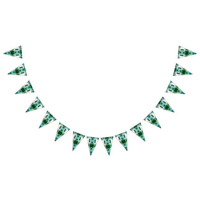 Ice Princess Fractal Bunting Flags (All)