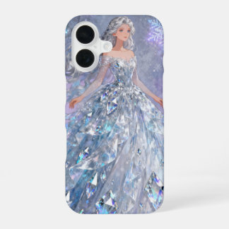Ice Princess iPhone 16 Case – Magical Winter Queen