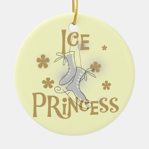 Ice Princess T_shirts and Gifts Ceramic Ornament