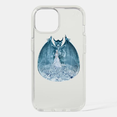 Ice Queen and Dragon iPhone 15 Case