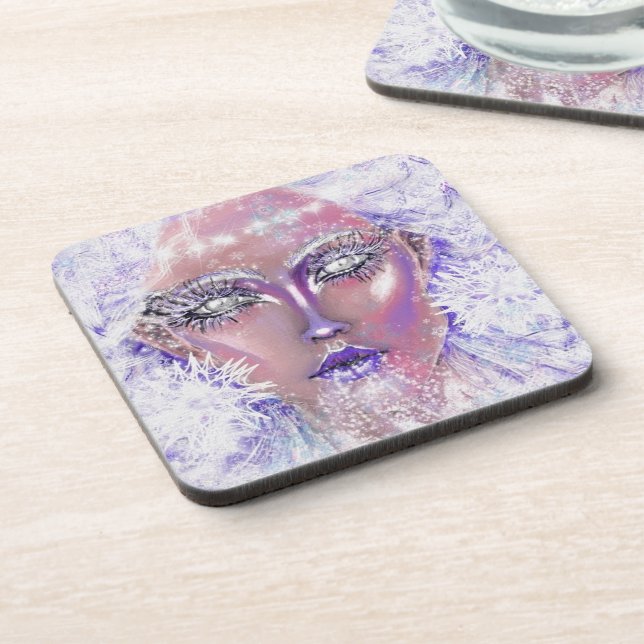 Ice Queen - Beverage Coaster (Left Side)