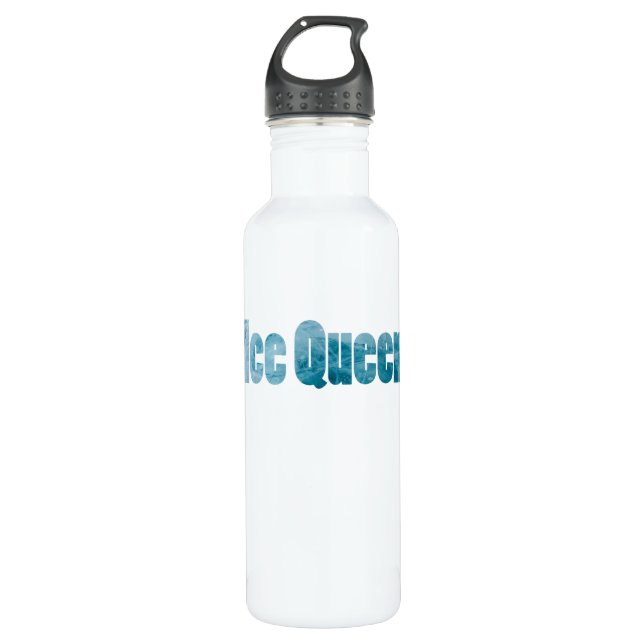 Ice Queen ( Frozen Queen) Stainless Steel Water Bottle (Front)