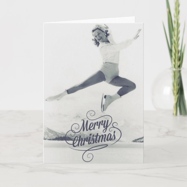 Ice Queen Holiday Card (Front)
