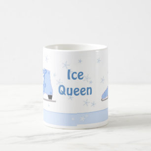 Ice Queen Skating Design Coffee Mug