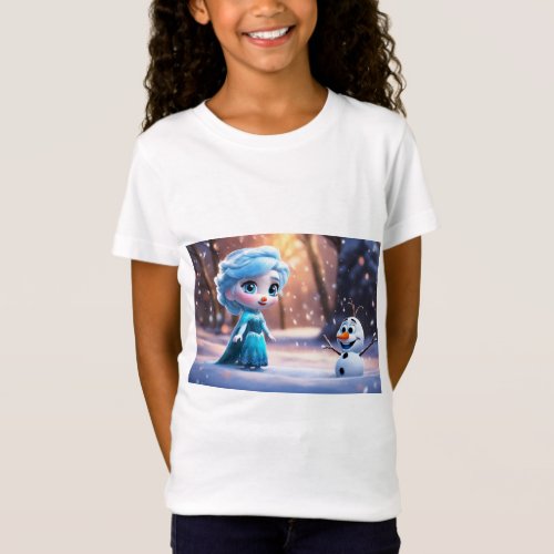 Ice Queens Adventure Frozen_Inspired Girls T_Sh T_Shirt