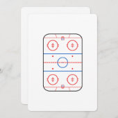 Ice Rink Diagram Hockey Game Companion (Front/Back)