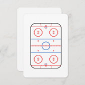 Ice Rink Diagram Hockey Game Companion (Front/Back)