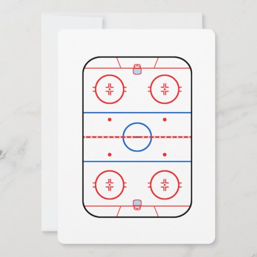 Ice Rink Diagram Hockey Game Companion