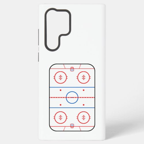 Ice Rink Diagram Hockey Game Companion Samsung Galaxy S22 Ultra Case