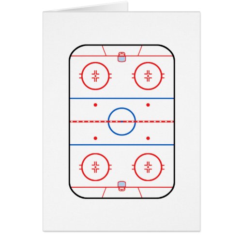 Ice Rink Diagram Hockey Game Design