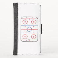 Ice Rink Diagram Hockey Game Graphic