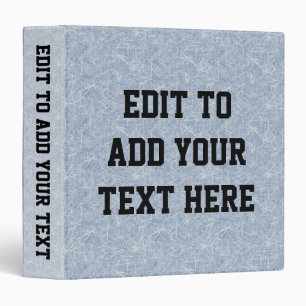 Ice Rink Skating Hockey Background Customizable 3 Ring Binder