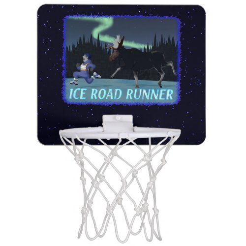 Ice Road Runner Mini Basketball Hoop