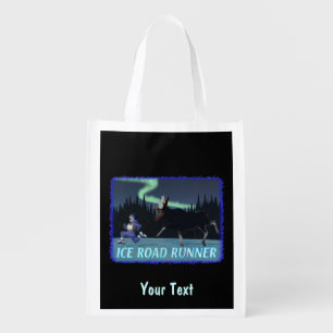 Ice Road Runner Reusable Grocery Bag