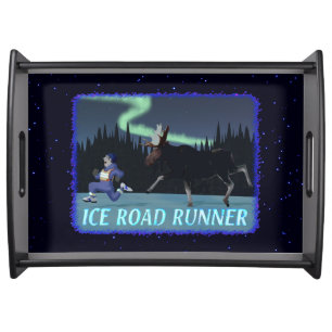 Ice Road Runner Serving Tray