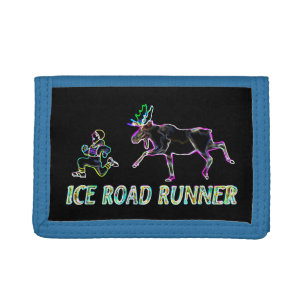 Ice Road Runner Trifold Wallet