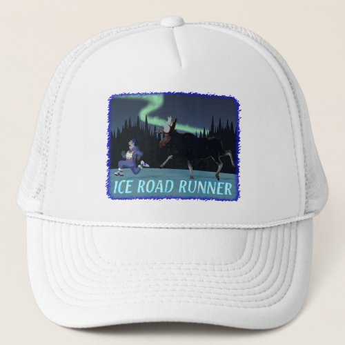 Ice Road Runner Trucker Hat