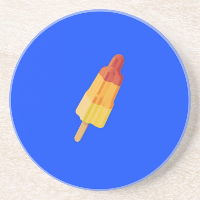 Ice Rocket Drink Coaster (Front)