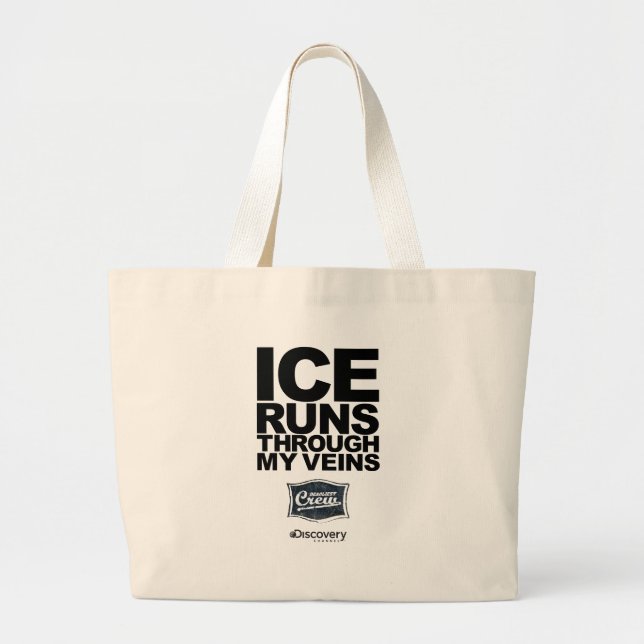 Ice Runs Tote Bag (Front)