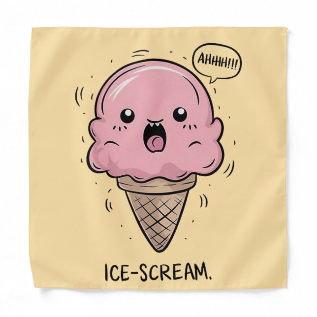 Ice Scream Bandana (Front)