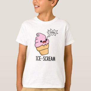 Ice-Scream Funny Ice Cream Cone Pun T-Shirt