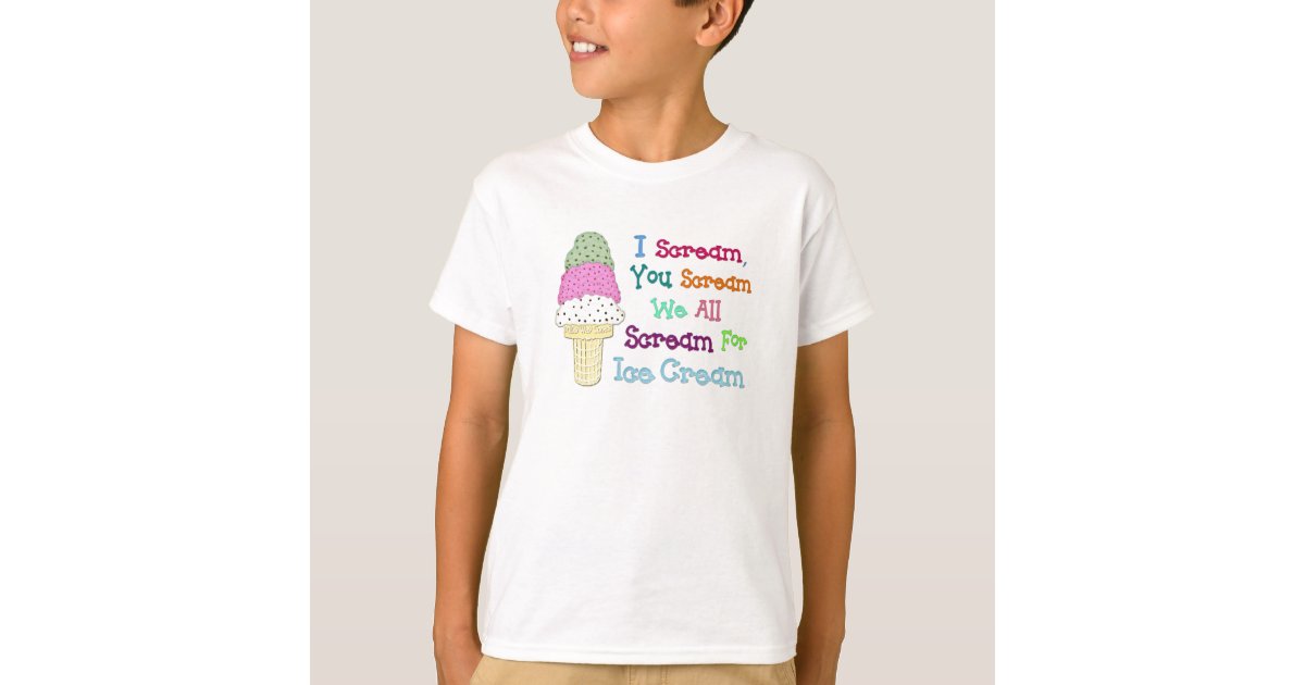 Ice Cream Kid T-shirt