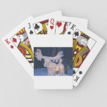 Ice Sculpture Snow Frozen Winter Seasons Weather Playing Cards at Zazzle