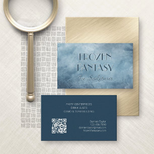 Ice Sculptures Business Card