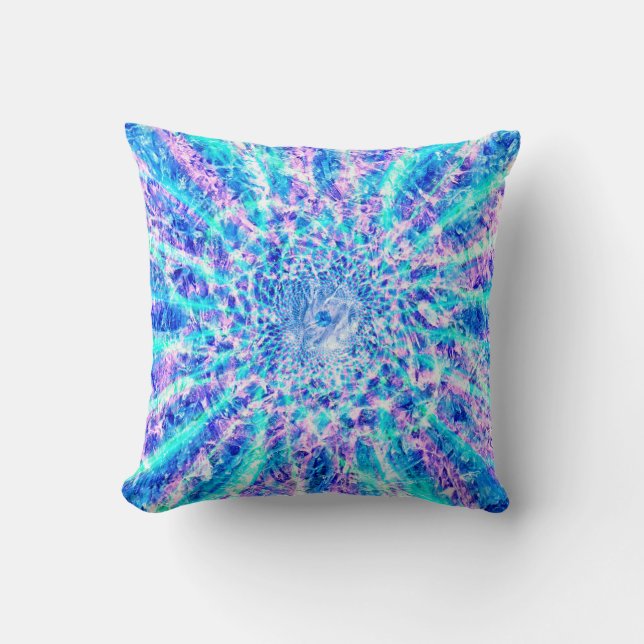 Ice Shards Pillow (Front)