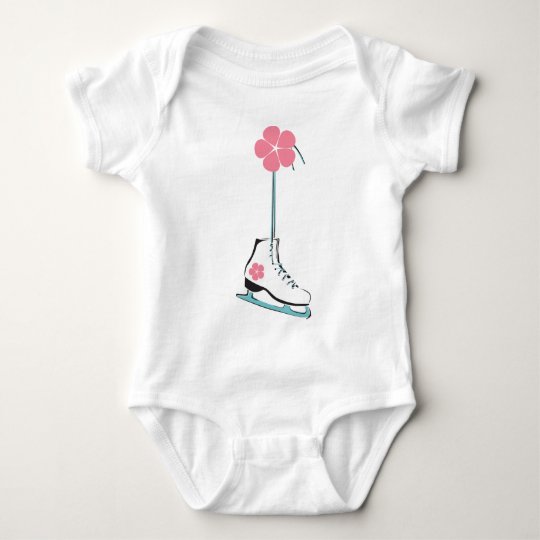 Ice Skate Baby Bodysuit