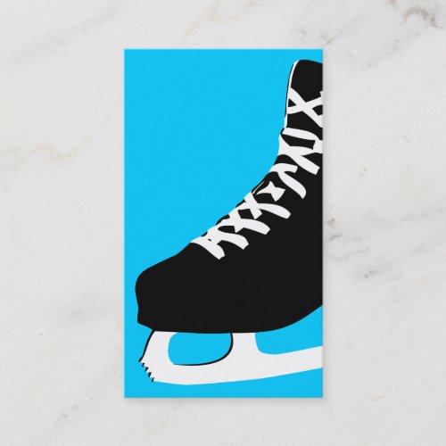 ice skate business card