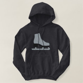 Ice Skate Embroidered Hoodie