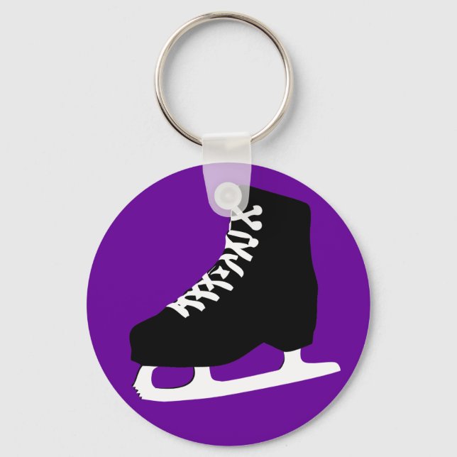 ice skate keychain (Front)