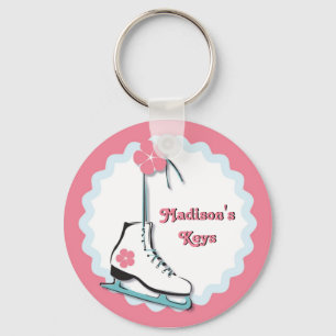 Ice Skate Keychain