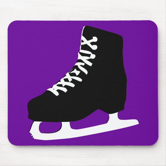 ice skate mouse pad (Front)