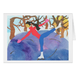 Ice Skater Cards