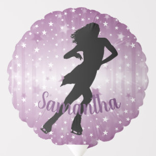 Ice Skater Design Balloon