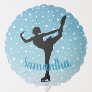 Ice Skater Design Balloon