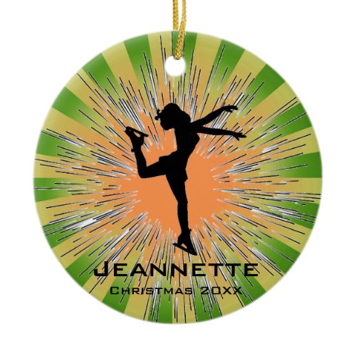 Ice Skater Ornament