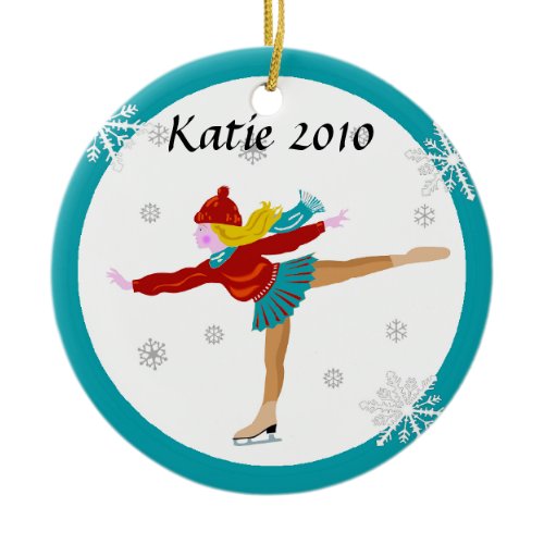 Ice Skater Ornament