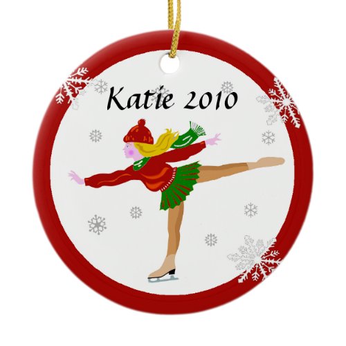 Ice Skater Ornament