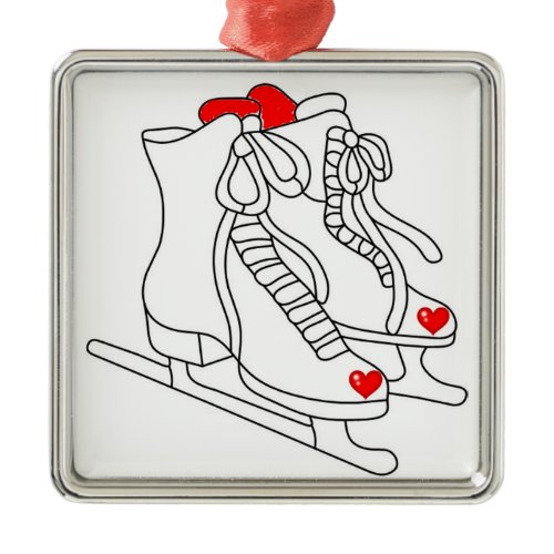 ICE SKATER'S CHRISTMAS ORNAMENT