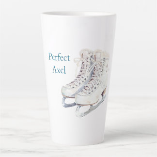 Ice Skates Axel Latte Mug
