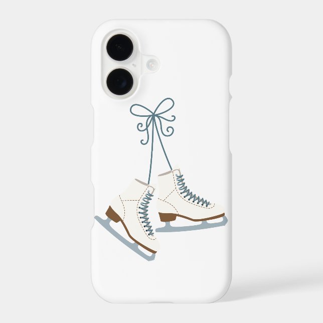 Ice Skates Iphone Case (Back)