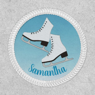 Ice Skates Skating Patch