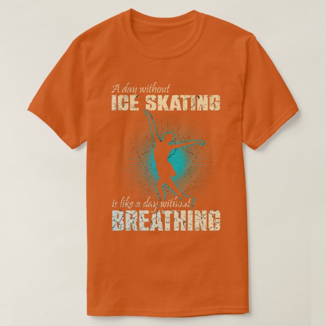 Ice Skating 6 T-Shirt (Design Front)