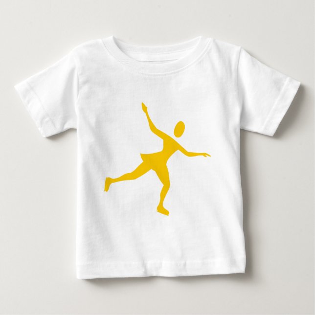 Ice Skating - Amber Baby T-Shirt (Front)