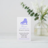 Ice Skating Business Card (Standing Front)
