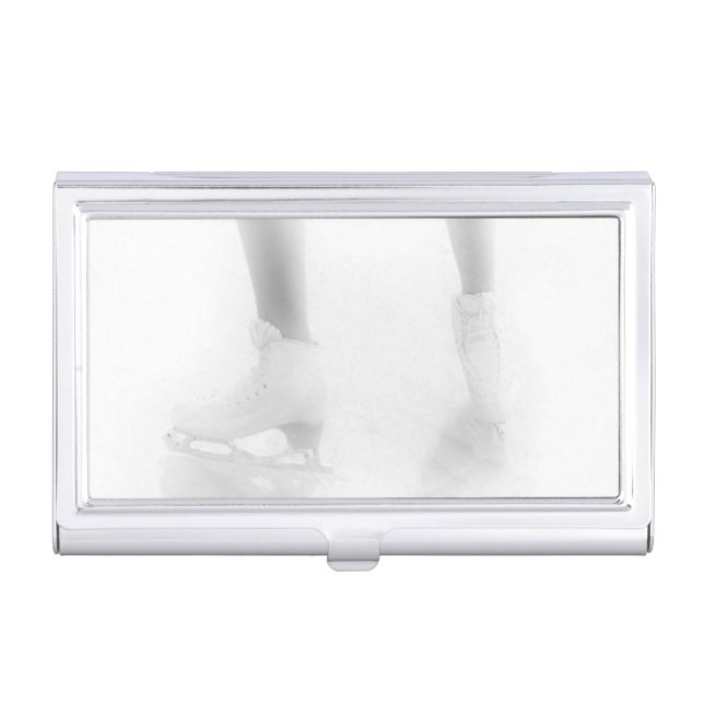 Ice skating business card holder (Front)